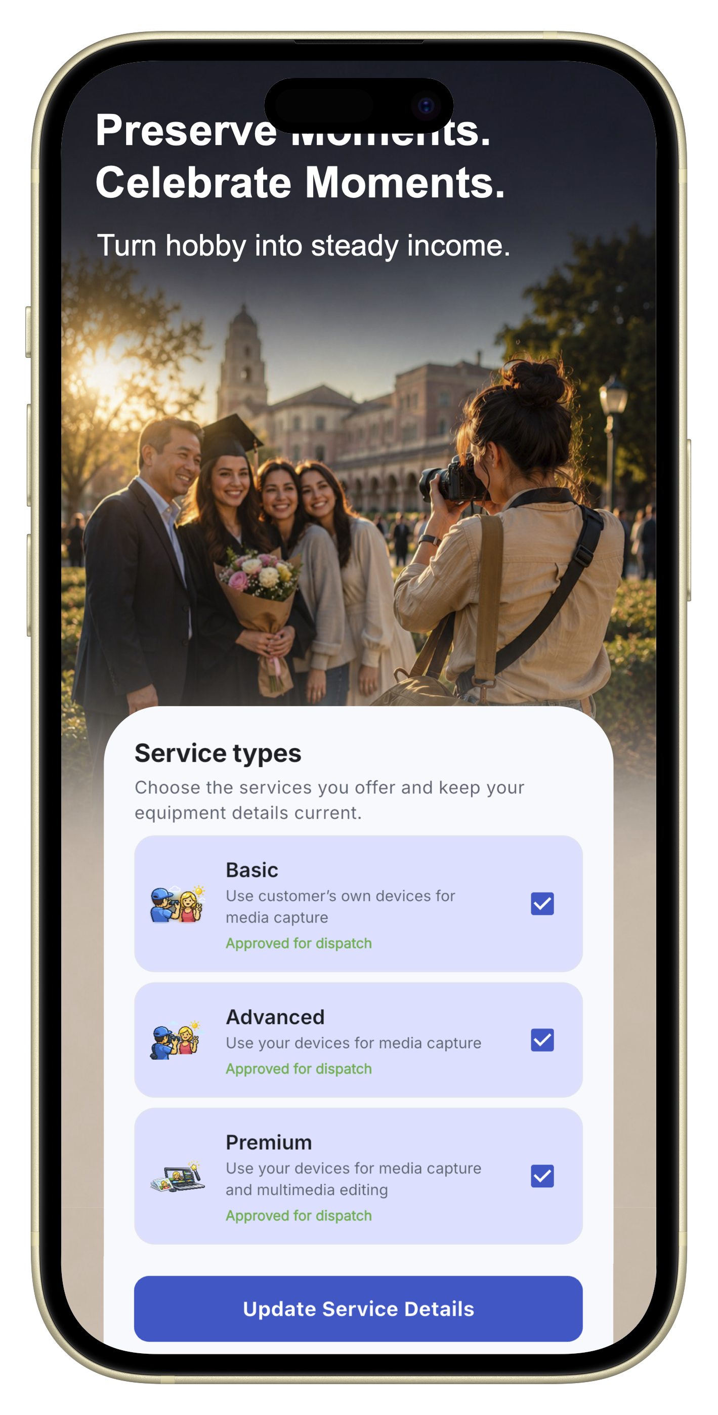 MomentAssist Assistant App preview